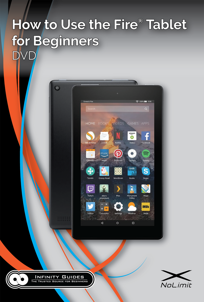 How to Use the Amazon Fire Tablet for Beginners DVD
