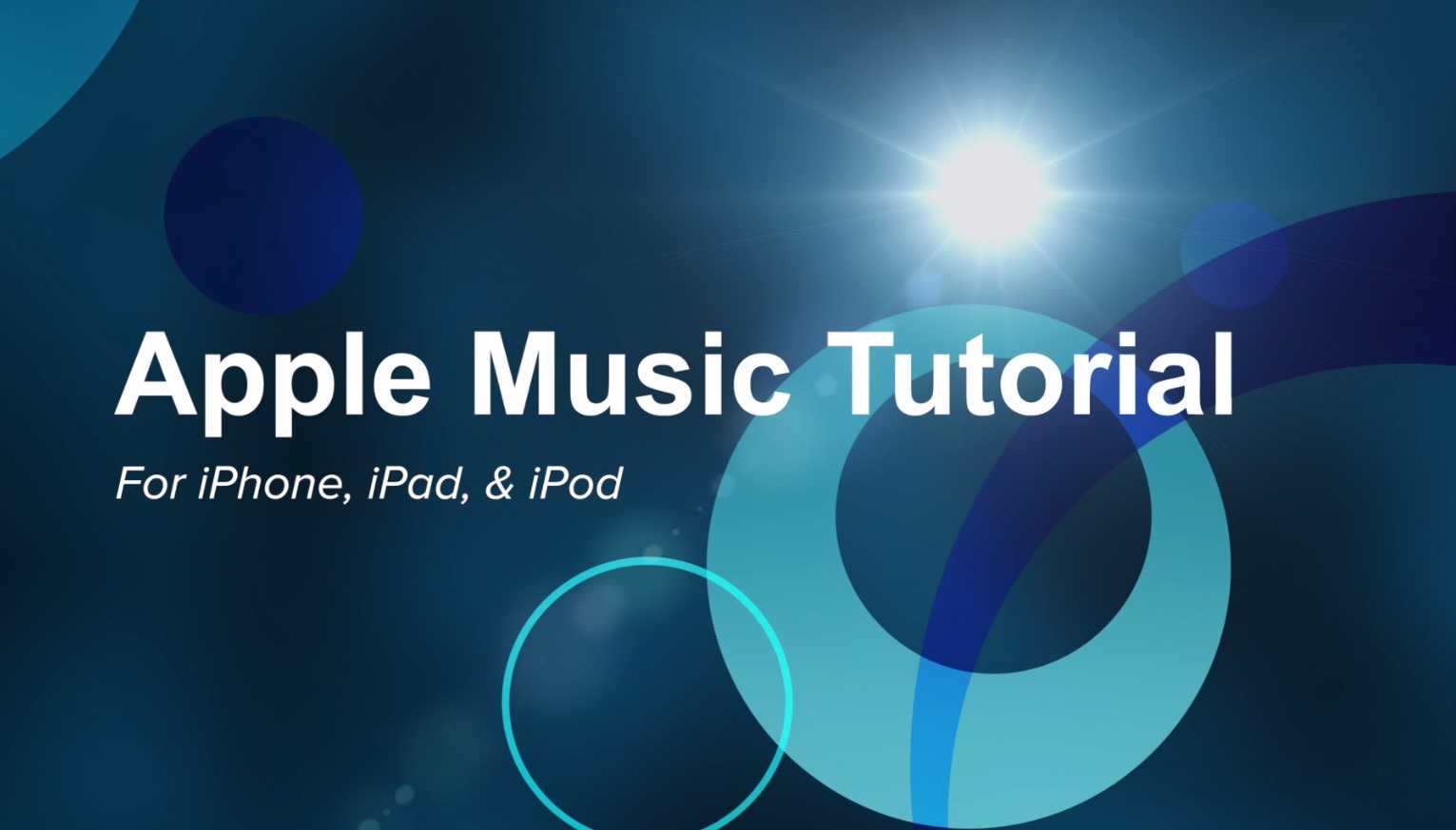 Apple Music Tutorial (Mobile App)